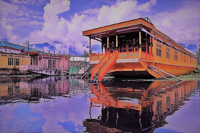 Houseboats of Dal Lake