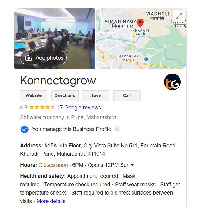 Konnectogrow-Google my business